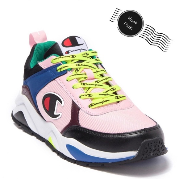 Champion Men’s 93 Eighteen Big C Pink/Multicolor - Picture 3 of 7